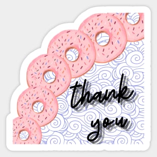 THANK YOU Sticker